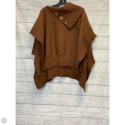 Poncho By Cmf In Brown, Size: Osfm