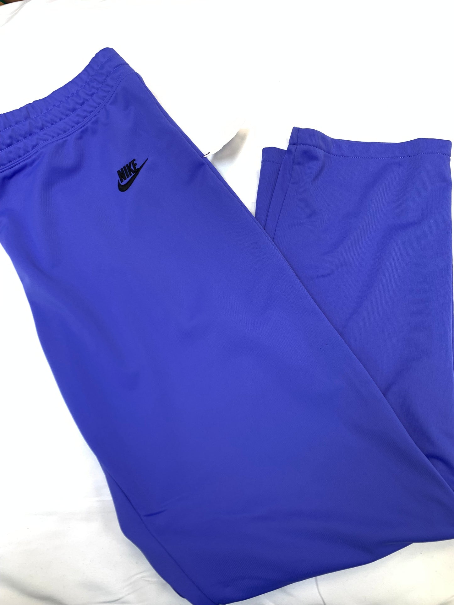 Athletic Pants 2pc By Nike In Blue White, Size: L