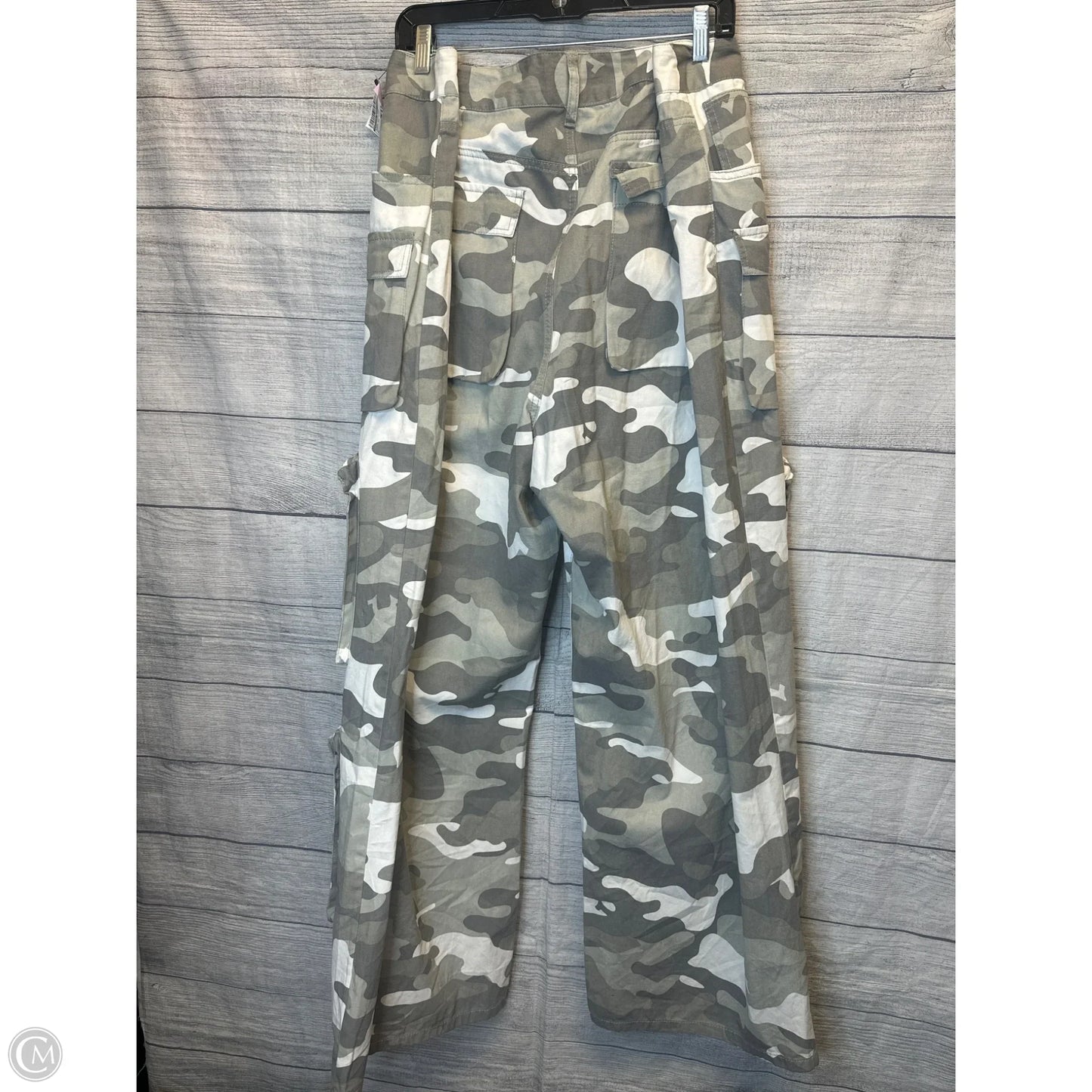 Jeans Wide Leg By Fashion Nova In Camouflage Print, Size: 3x