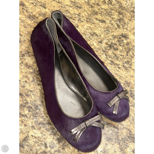 Shoes Flats By Talbots In Purple, Size: 9.5