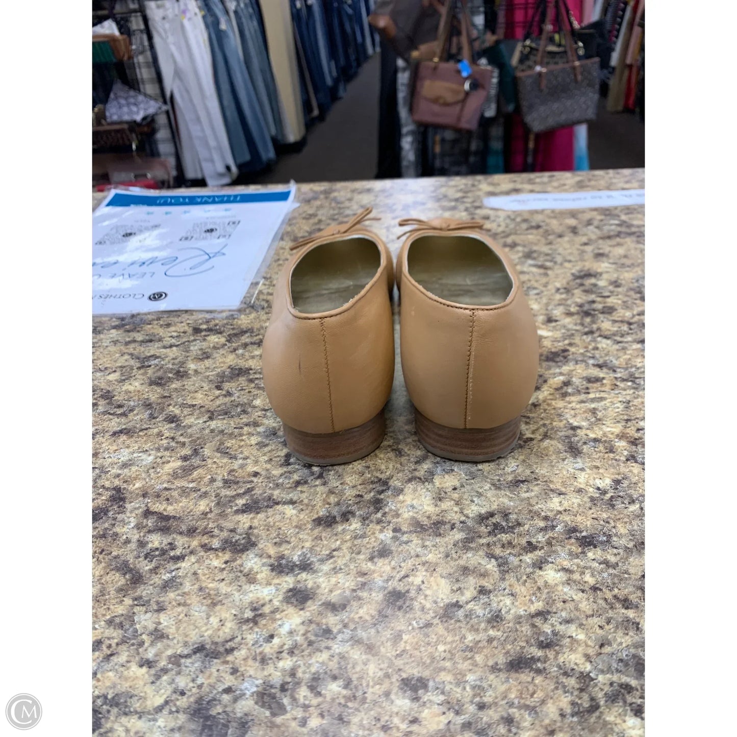 Shoes Flats By Talbots In Tan, Size: 9.5