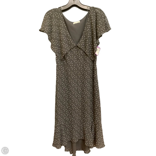 Dress Casual Midi By Max Studio In Polkadot Pattern, Size: M