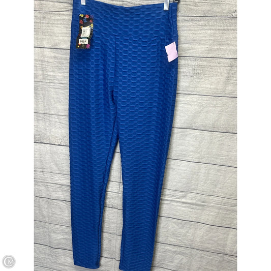 Pants Leggings By Clothes Mentor In Blue, Size: L