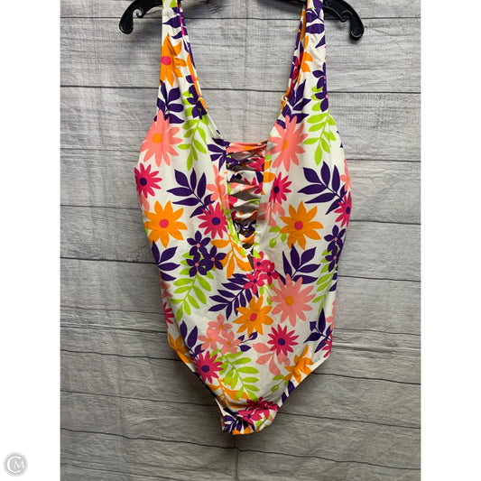 Swimsuit By Terra & Sky In Multi-colored, Size: 3x