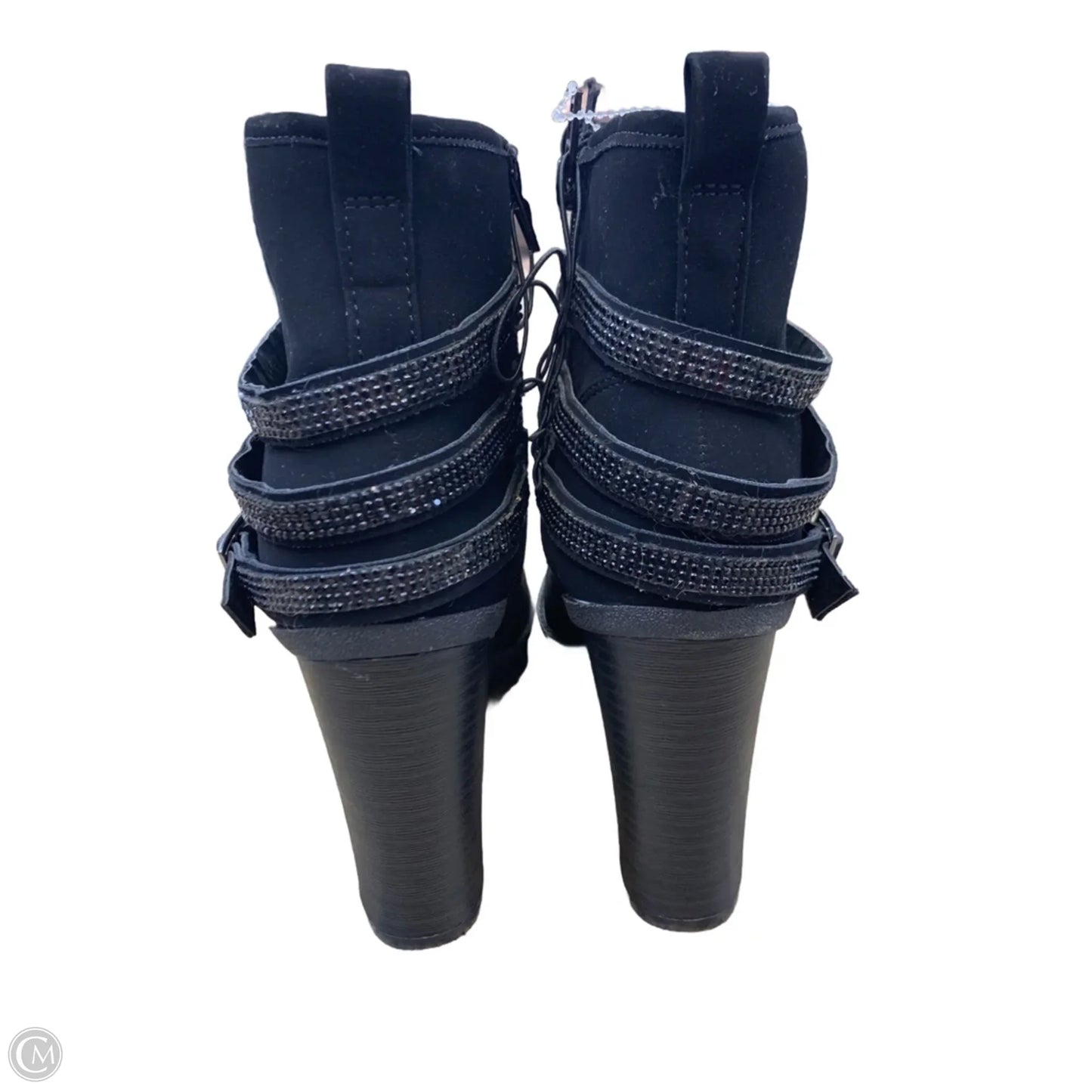 Boots Ankle Heels By Andiano In Black, Size: 7.5