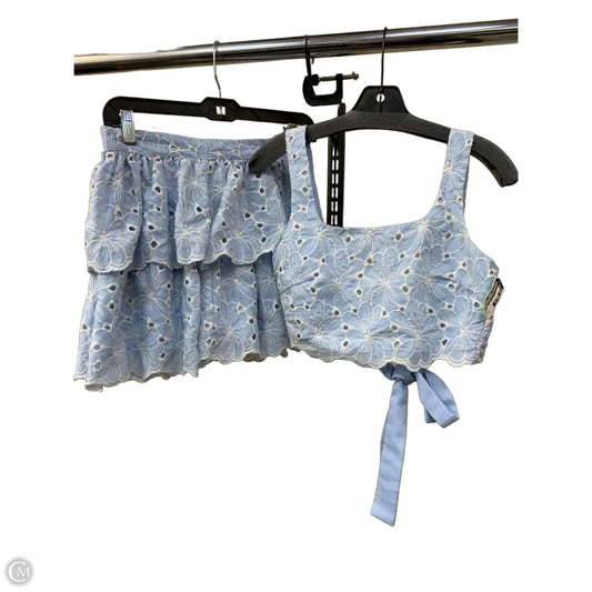 Skirt Set 2pc By Altard State In Blue, Size: S
