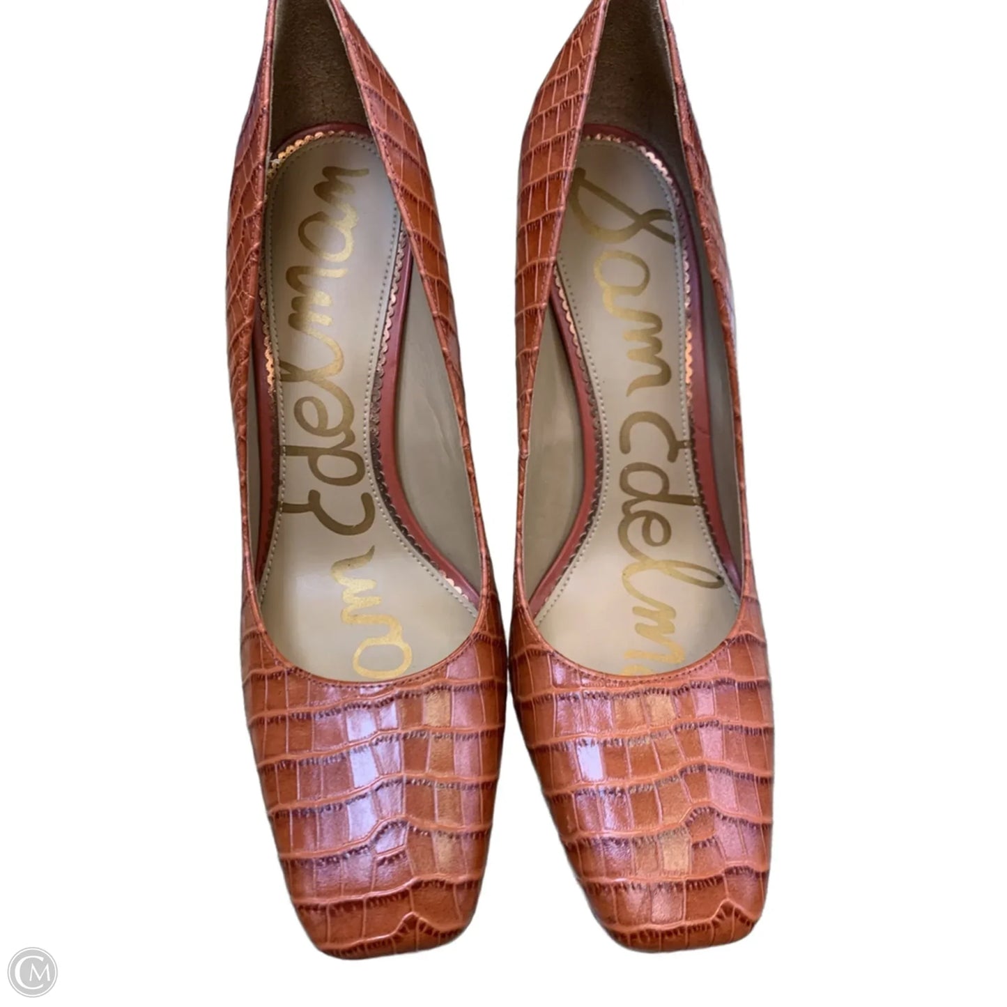 Shoes Heels Stiletto By Sam Edelman In Bronze, Size: 10