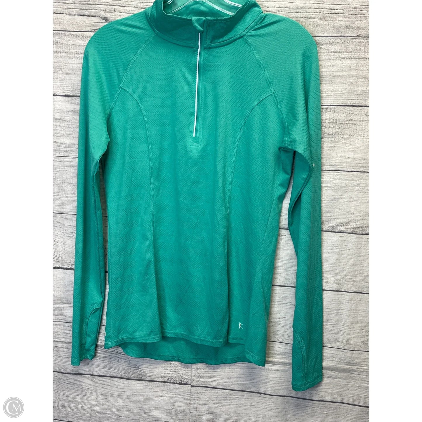 Athletic Jacket By Danskin Now In Teal, Size: S