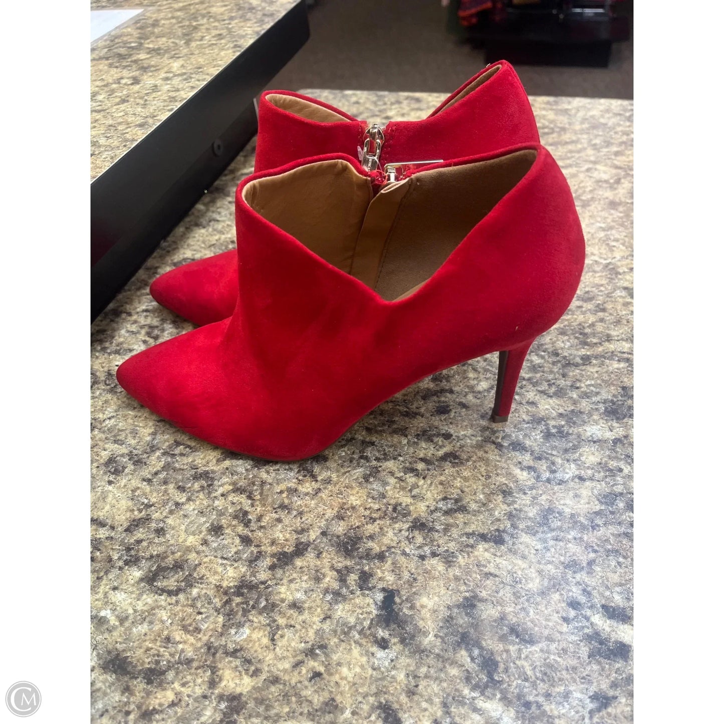 Shoes Heels Kitten By Jessica Simpson In Red, Size: 9.5