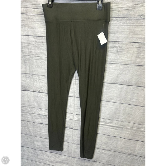 Pants Leggings By Lou And Grey In Green, Size: M