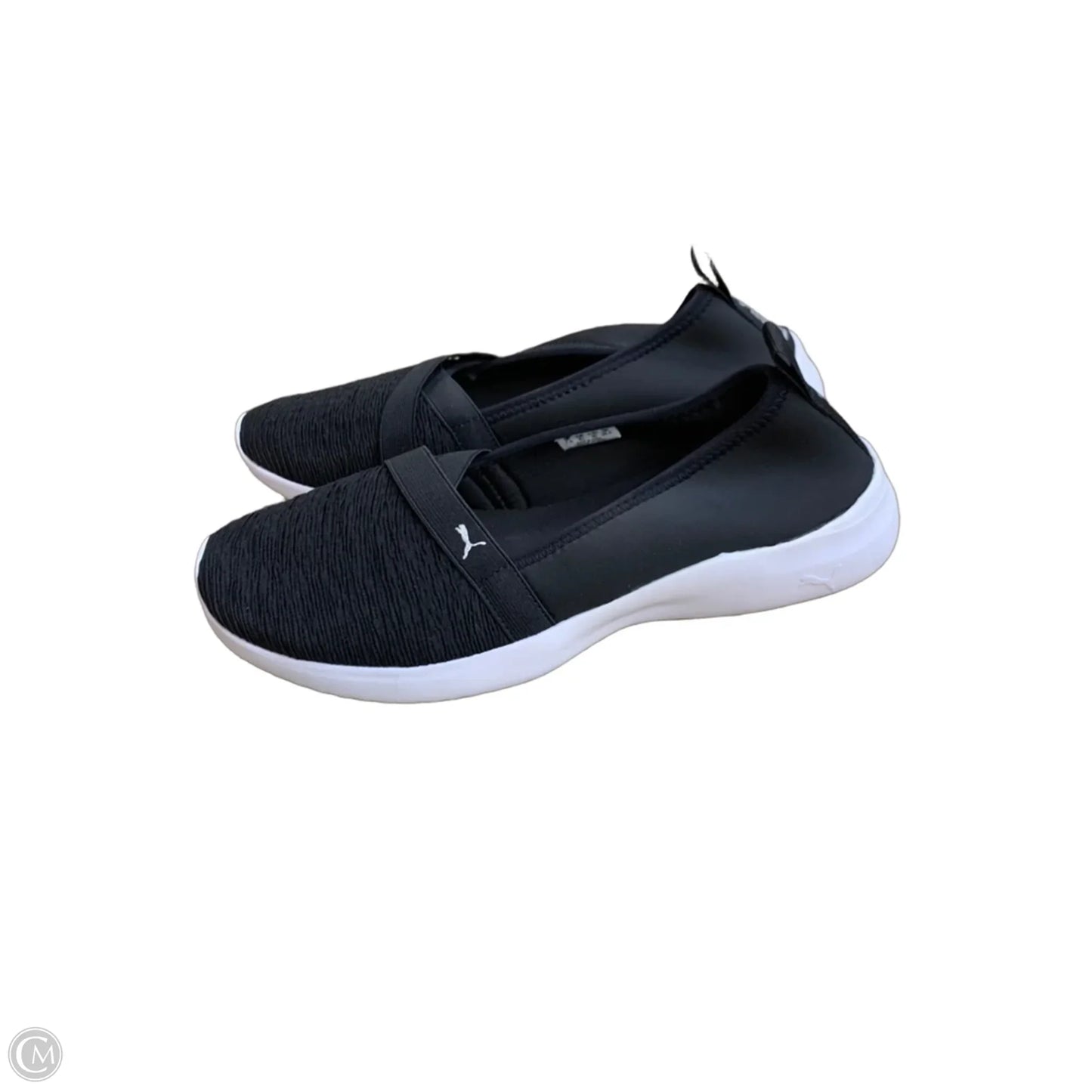 Shoes Flats By Puma In Black, Size: 10