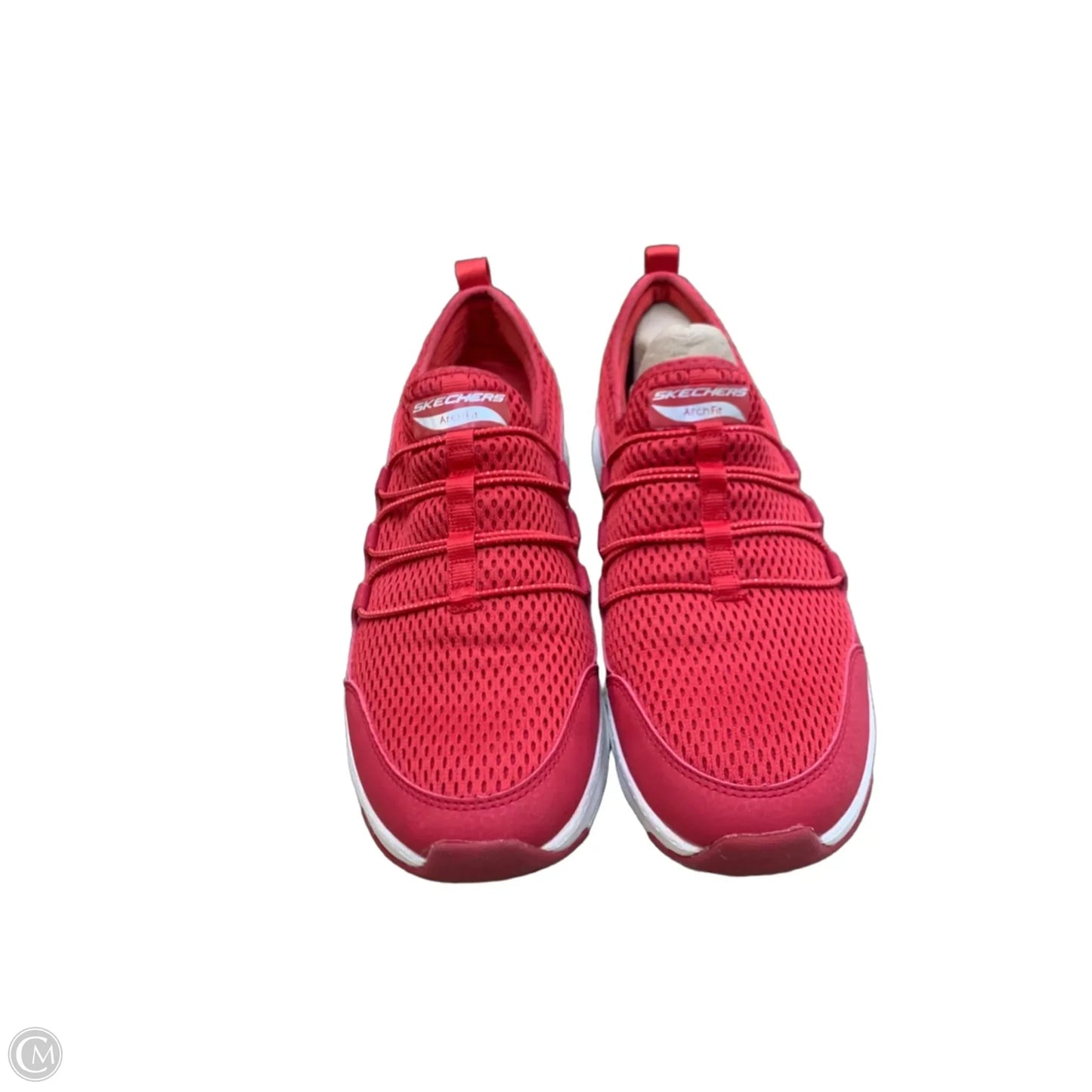 Shoes Sneakers By Skechers In Red, Size: 10