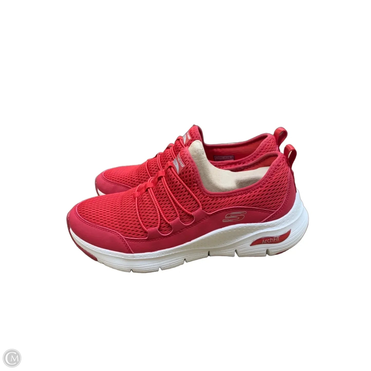 Shoes Sneakers By Skechers In Red, Size: 10