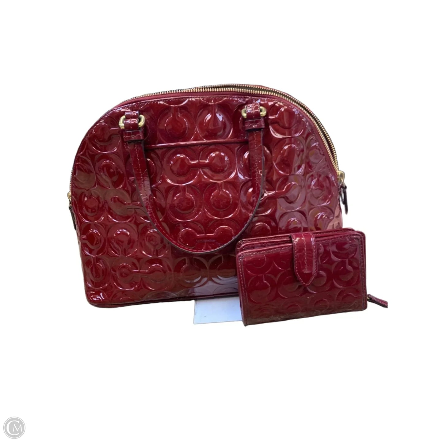 Handbag Designer By Coach, Size: Medium
