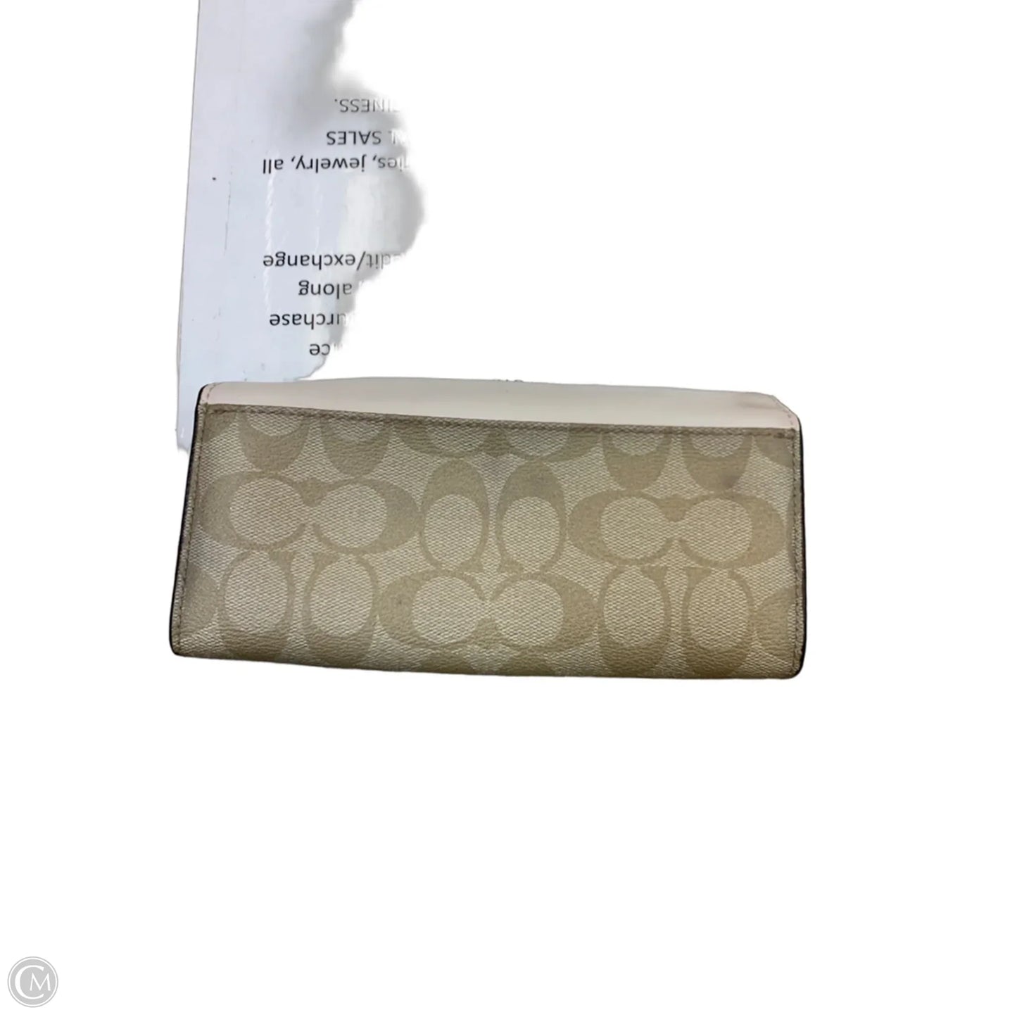 Wallet Designer By Coach, Size: Small
