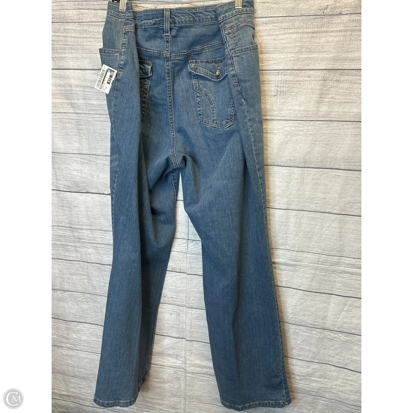 Jeans Wide Leg By Merona In Blue Denim, Size: 24