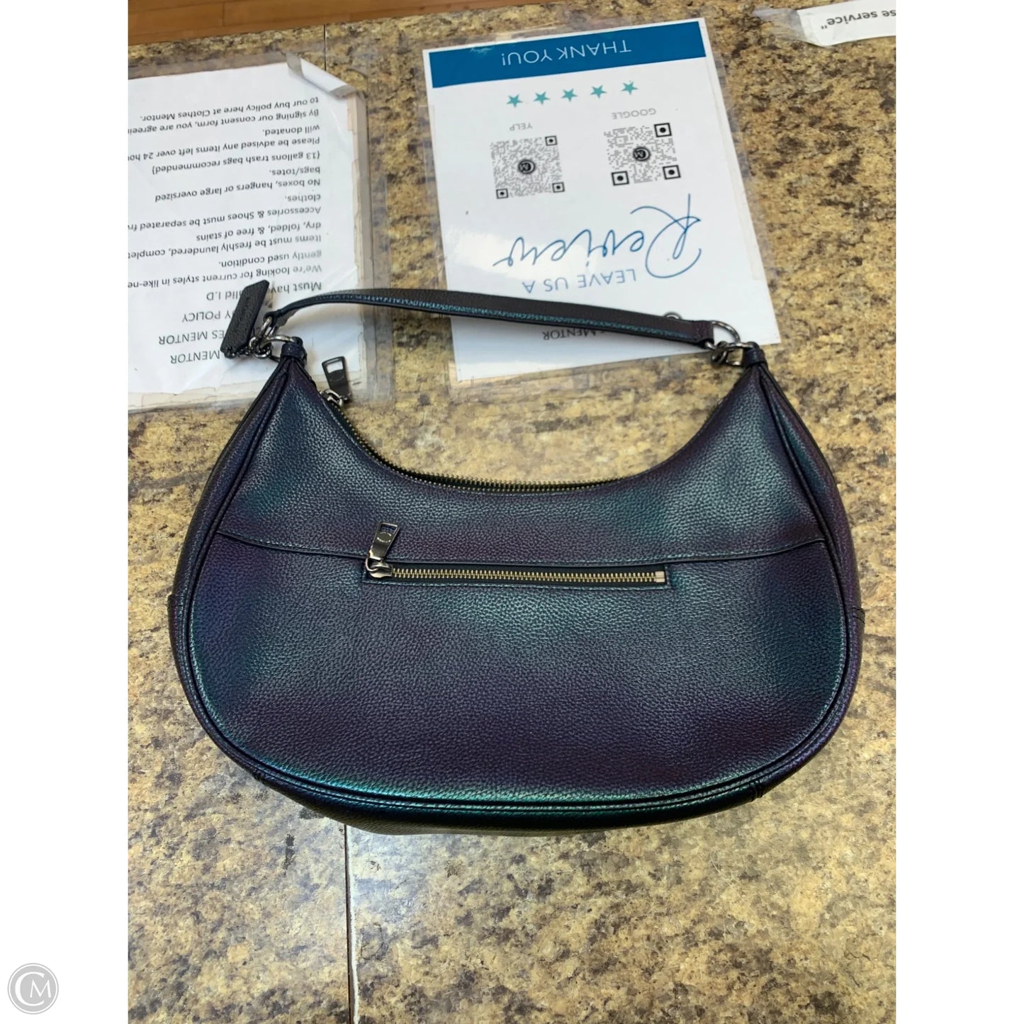 Handbag Designer By Coach, Size: Medium