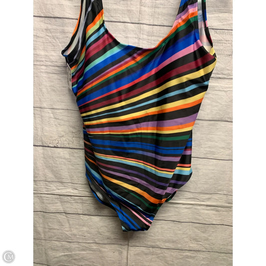 Swimsuit By Cmf In Striped Pattern, Size: 4x