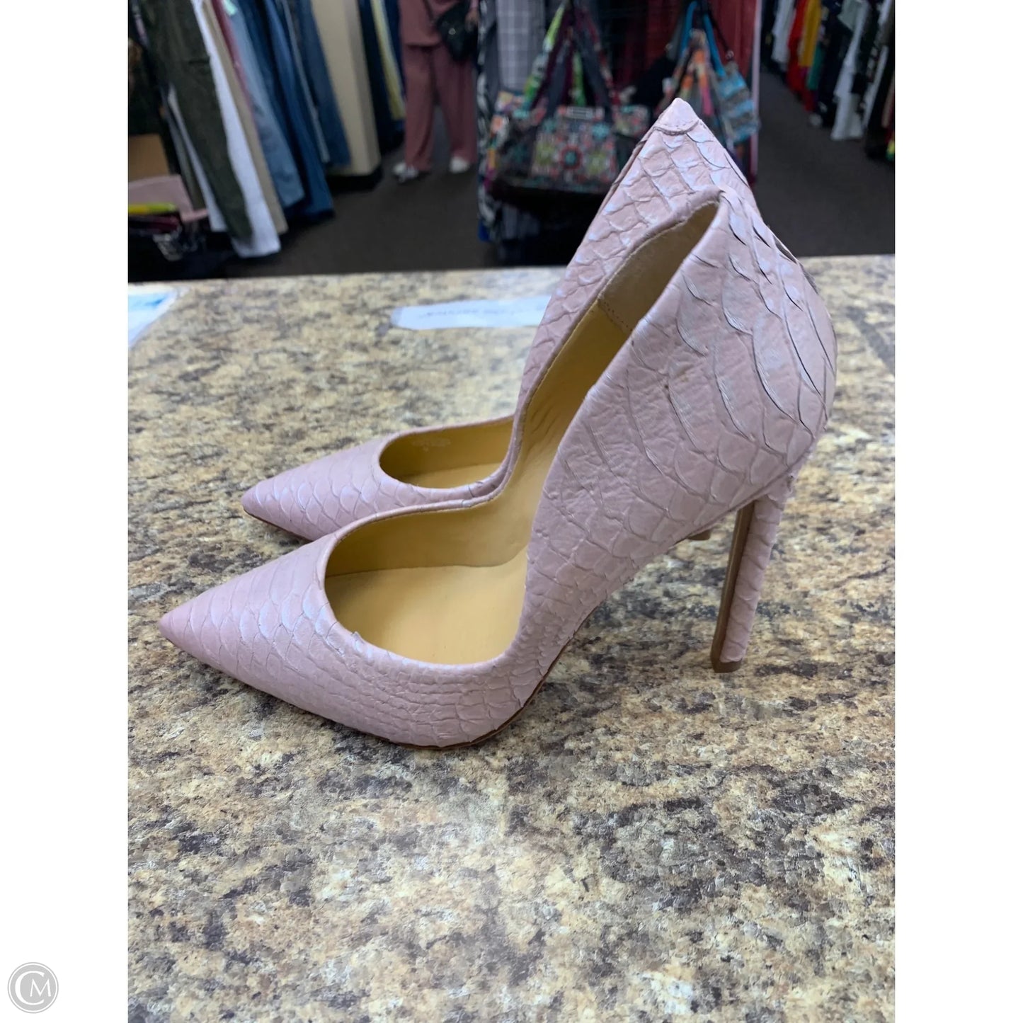 Shoes Heels Stiletto By Cmf In Pink, Size: 8.5
