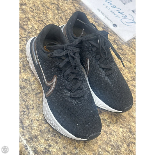 Shoes Athletic By Nike In Black, Size: 10