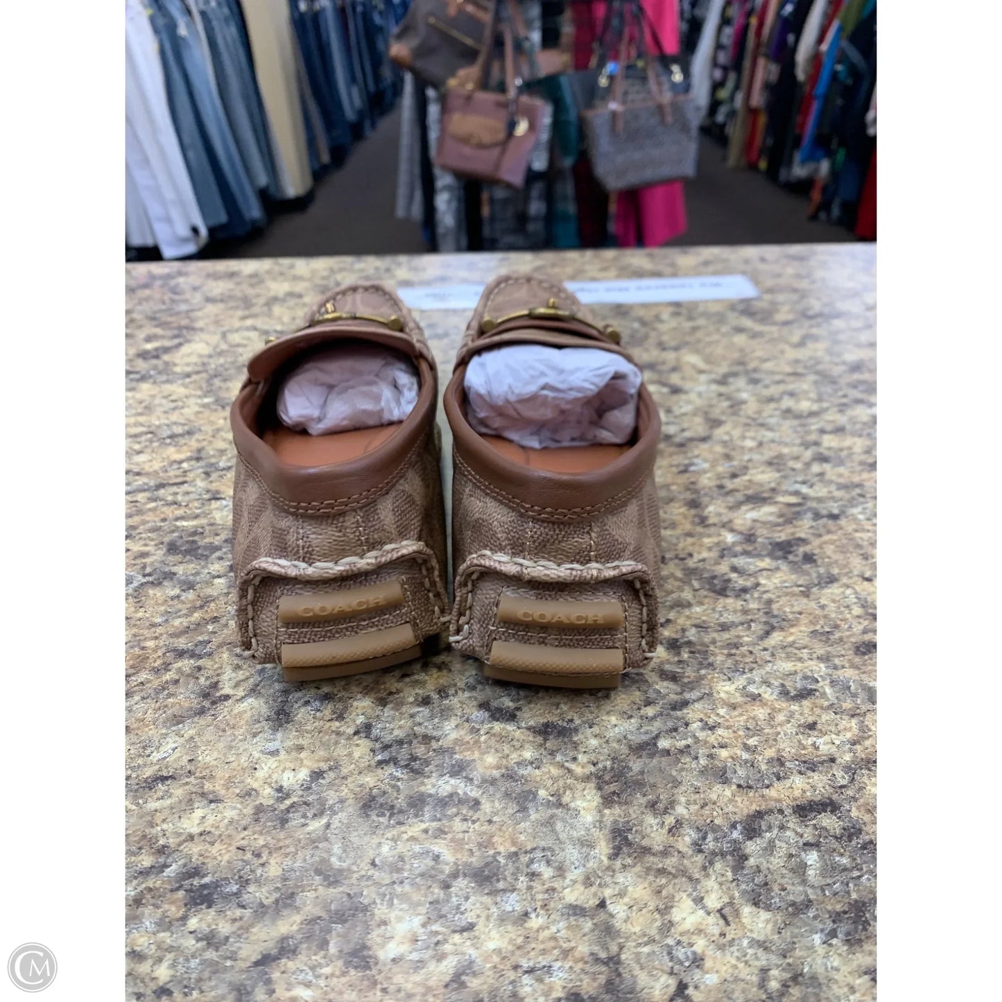 Shoes Designer By Coach In Brown, Size: 7