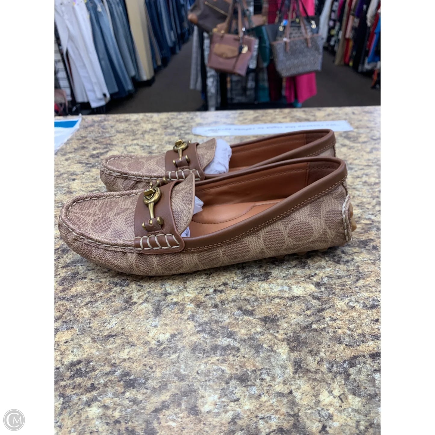 Shoes Designer By Coach In Brown, Size: 7