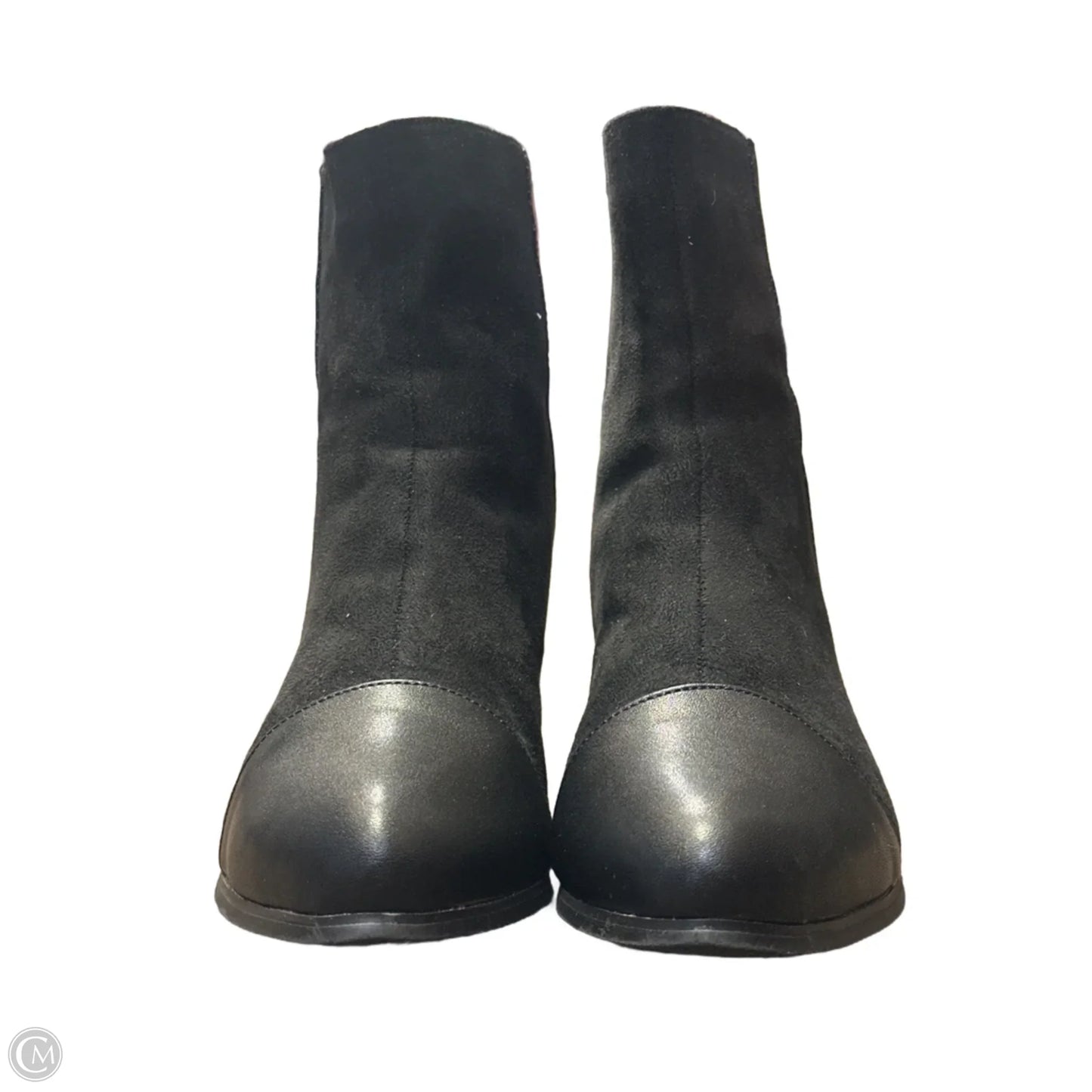 Boots Ankle Heels By Ashley Stewart In Black, Size: 11
