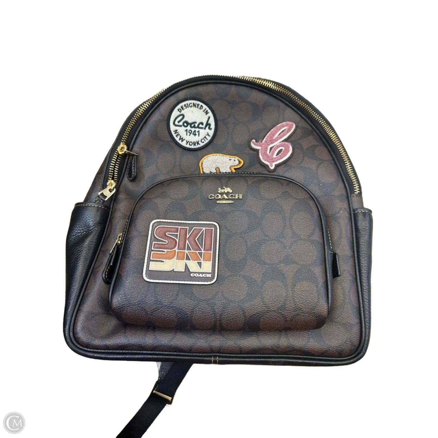 Backpack Designer By Coach, Size: Medium