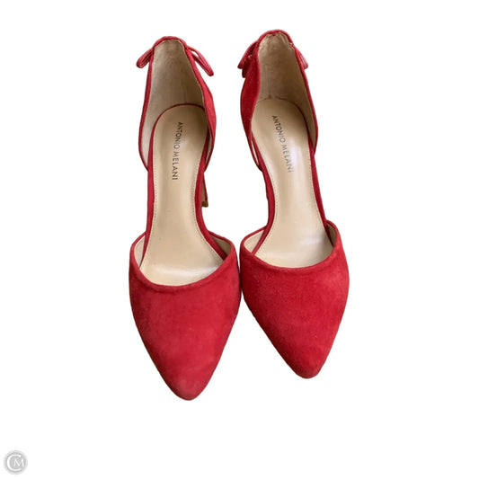 Shoes Heels Stiletto By Antonio Melani In Red, Size: 8.5