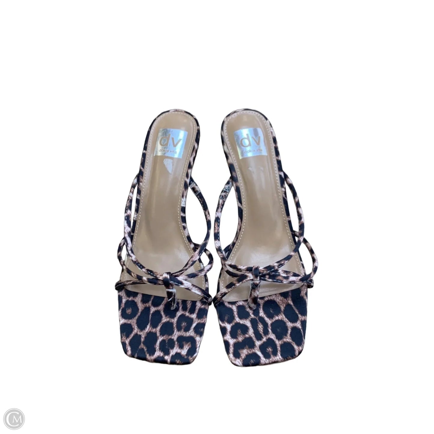 Shoes Heels Kitten By Dolce Vita In Animal Print, Size: 8