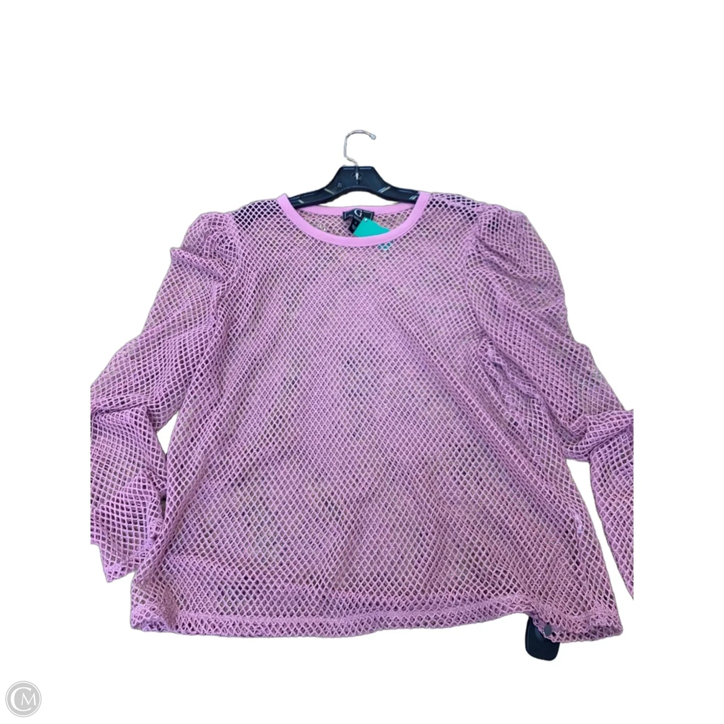 Swimwear Cover-up By G By Giuliana In Pink, Size: Xl