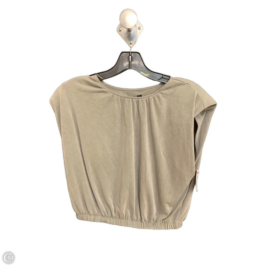 Top Sleeveless Basic By Express In Green, Size: S