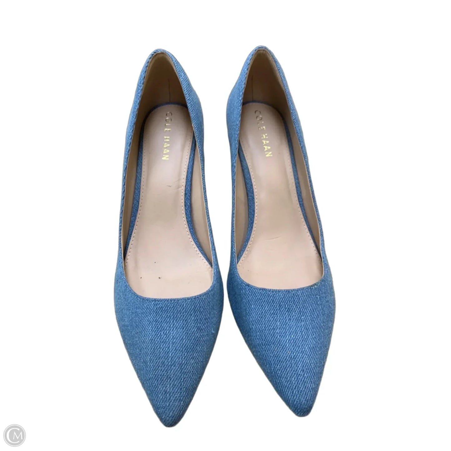 Shoes Heels Block By Cole-haan In Blue, Size: 8.5
