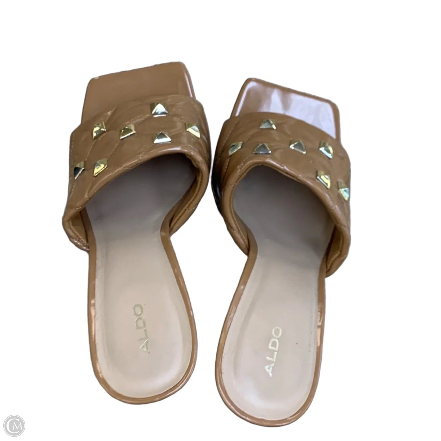 Shoes Heels Stiletto By Aldo In Brown, Size: 9