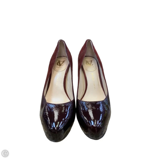 Shoes Heels Stiletto By Vince Camuto In Maroon, Size: 6.5