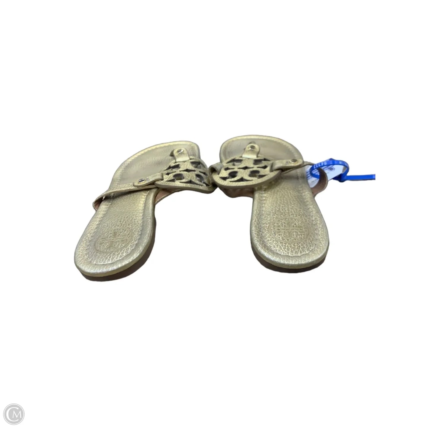 Sandals Designer By Tory Burch In Gold, Size: 7