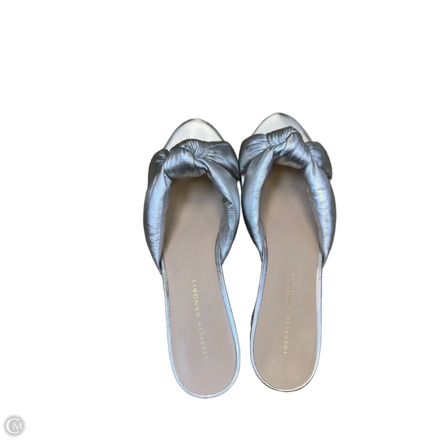 Sandals Flats By Loeffler Randall In Silver, Size: 9