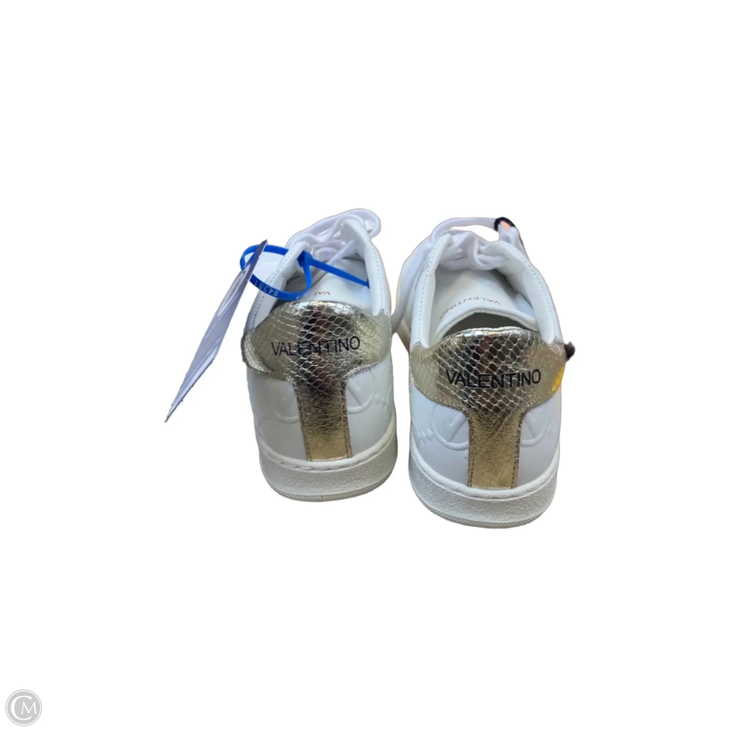 Shoes Designer By Valentino-mario In White, Size: 7.5