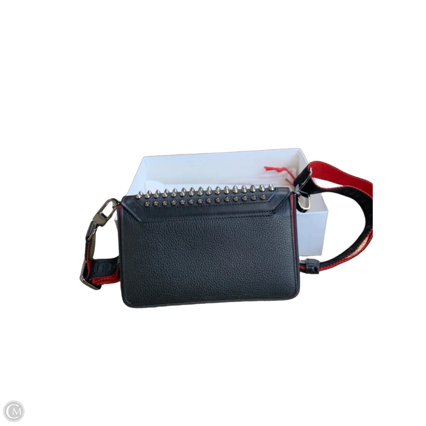 Crossbody Luxury Designer By Christian Louboutin, Size: Small