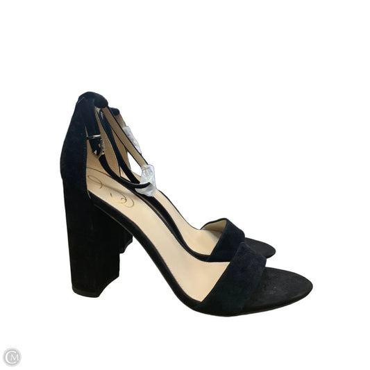 Sandals Heels Block By Sam Edelman In Black, Size: 10