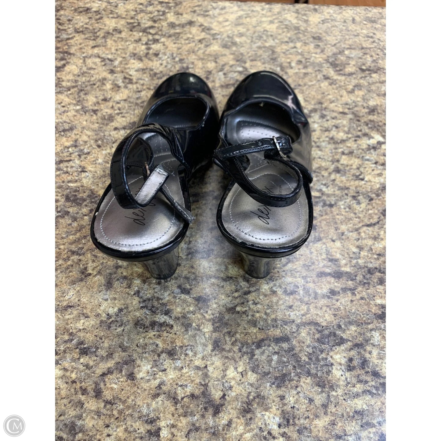 Shoes Heels Wedge By Dexflex In Black, Size: 12