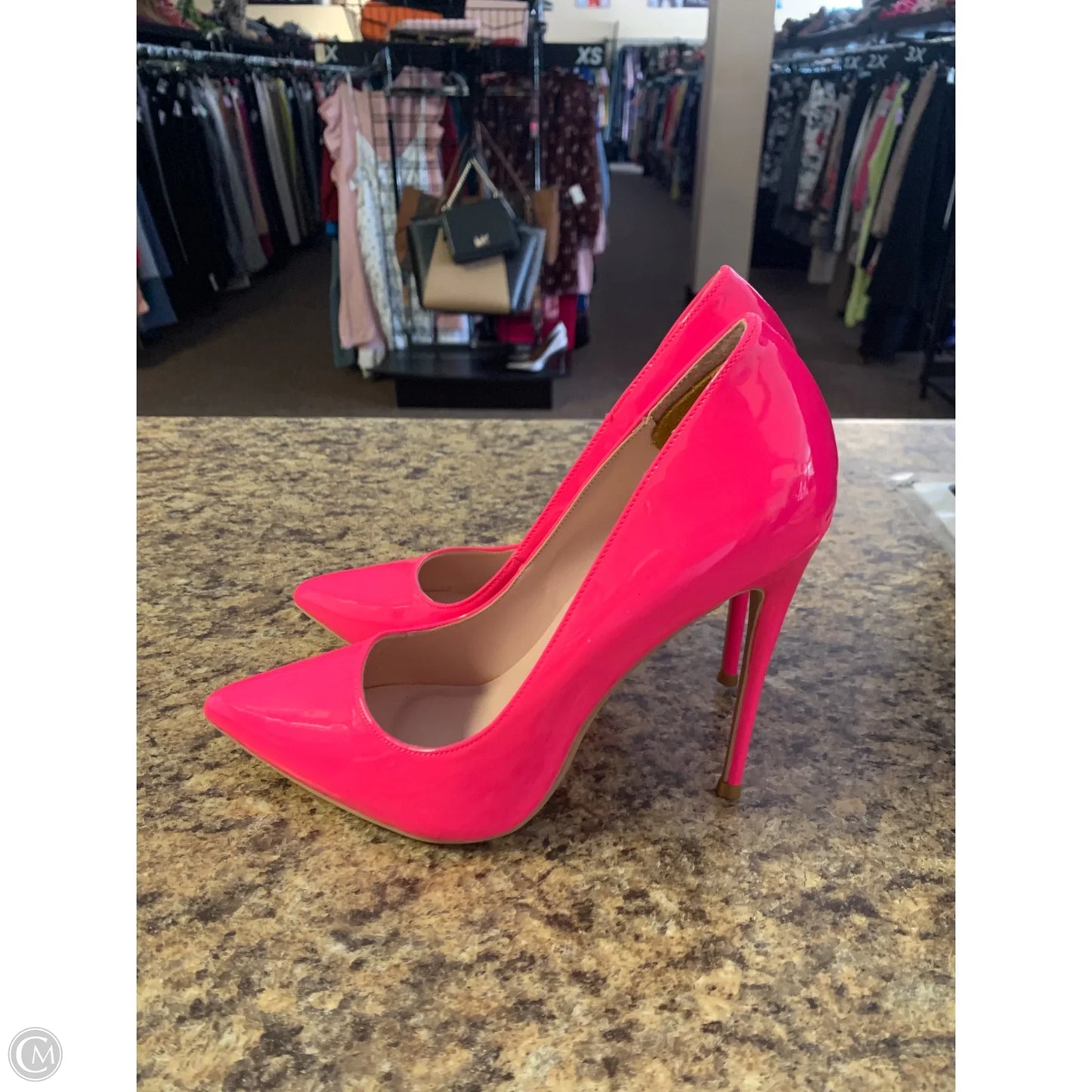 Shoes Heels Stiletto By Cmf In Pink, Size: 9