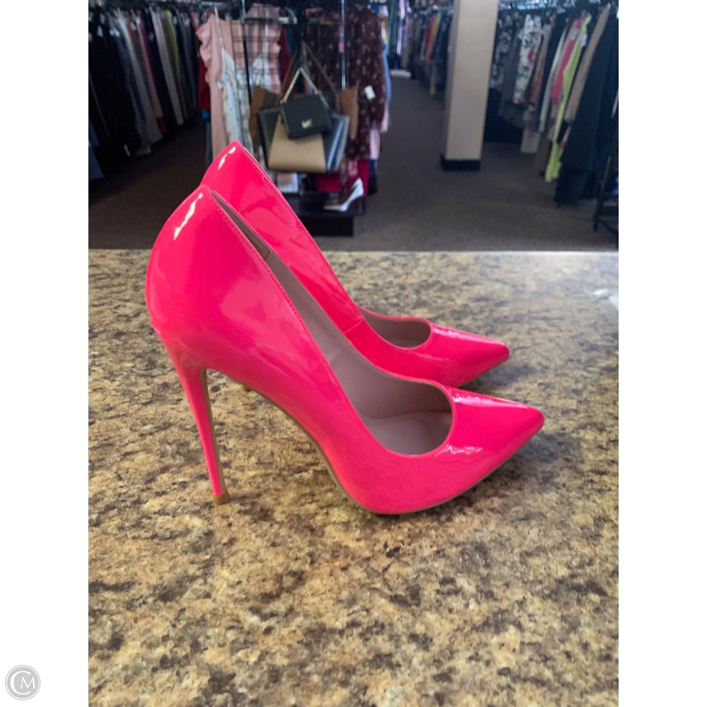 Shoes Heels Stiletto By Cmf In Pink, Size: 9
