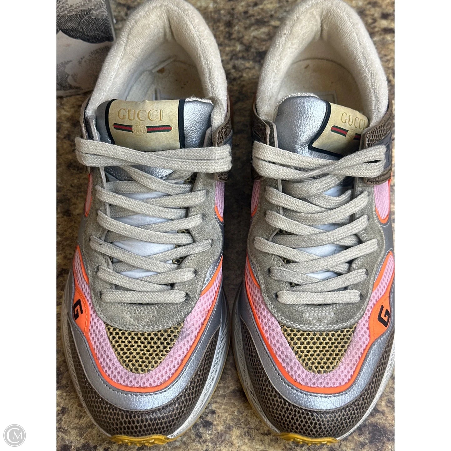 Shoes Luxury Designer By Gucci In Multi-colored