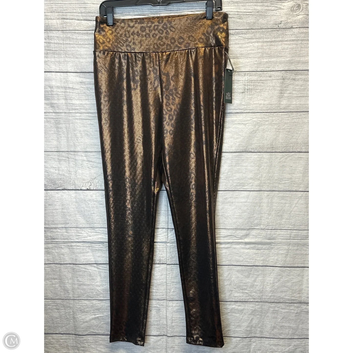 Pants Leggings By Wild Fable In Leopard Print, Size: L