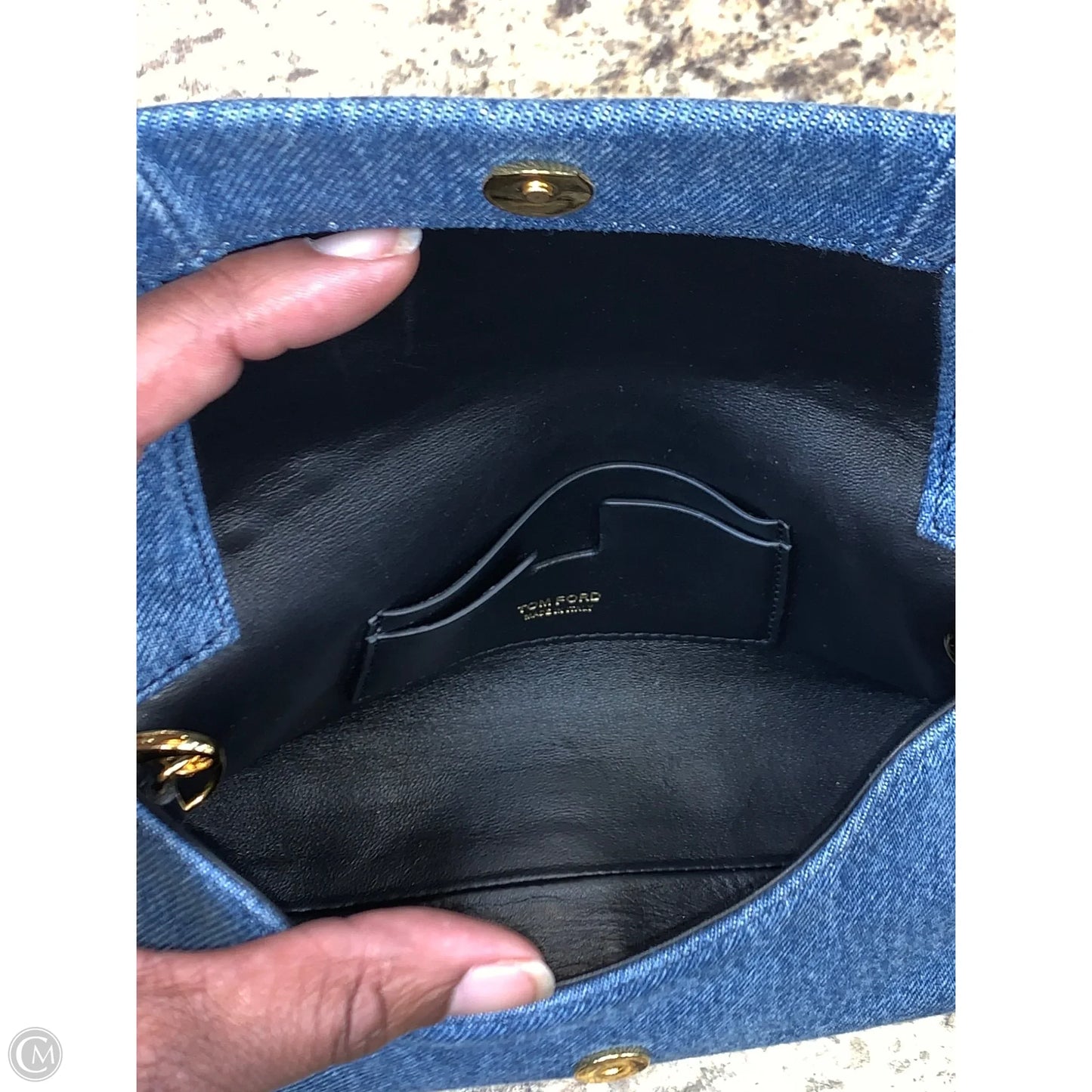 Clutch Luxury Designer By Tom Ford, Size: Small