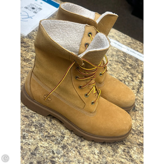 Boots Ankle Flats By Timberland In Tan, Size: 9.5