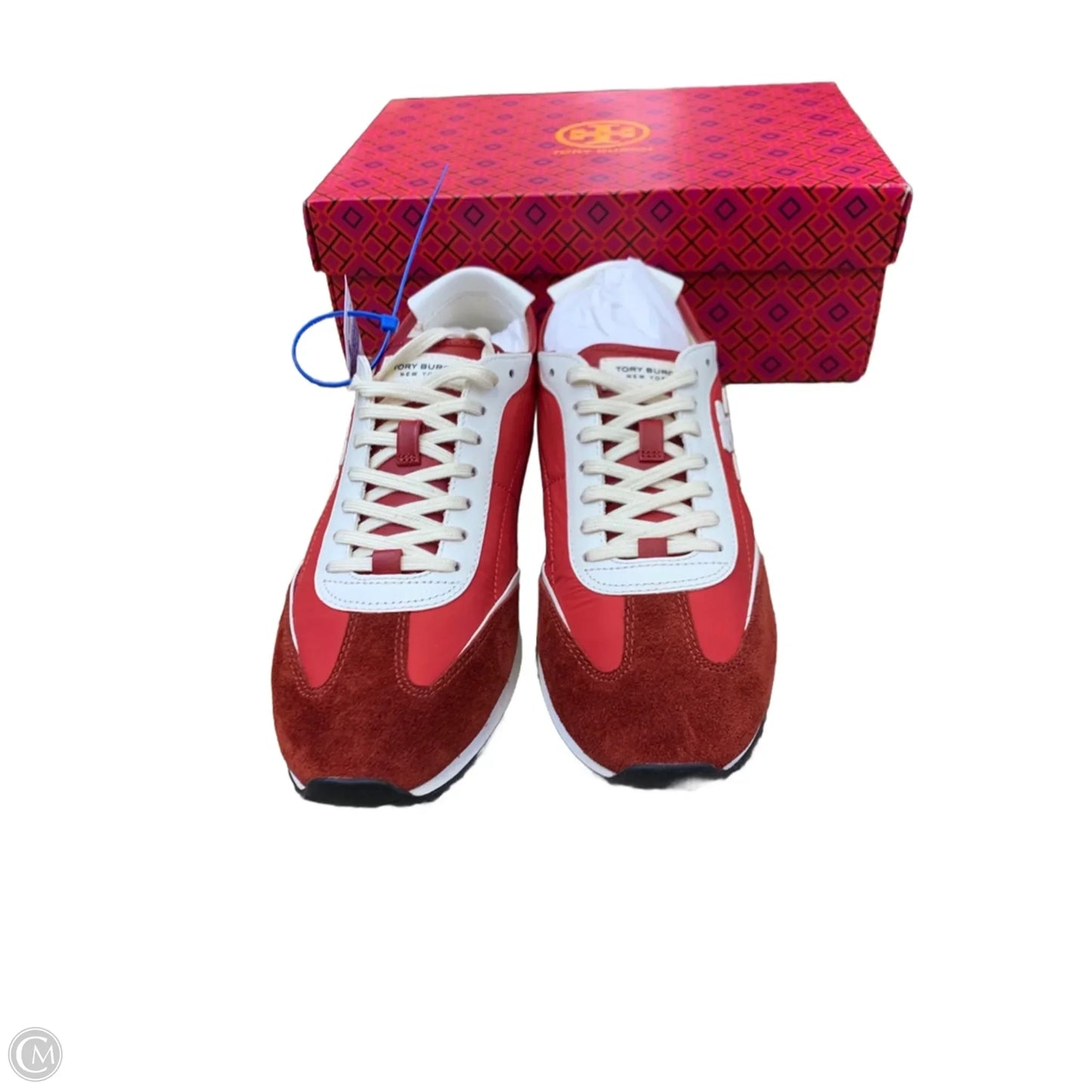 Shoes Designer By Tory Burch In Maroon, Size: 9