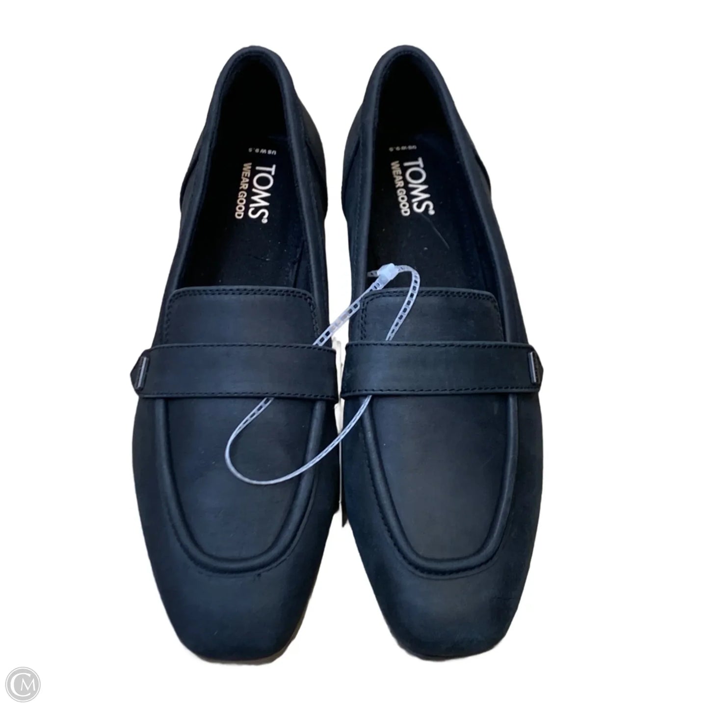 Shoes Flats By Toms In Navy, Size: 9.5