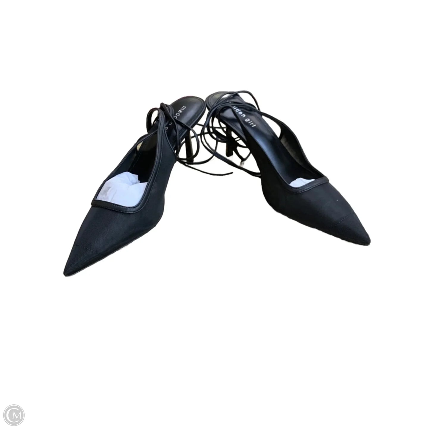 Sandals Heels Kitten By Madden Girl In Black, Size: 11